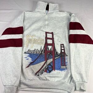 Vintage 1995 San Francisco Quarter Zip | $25